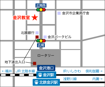金沢教室地図